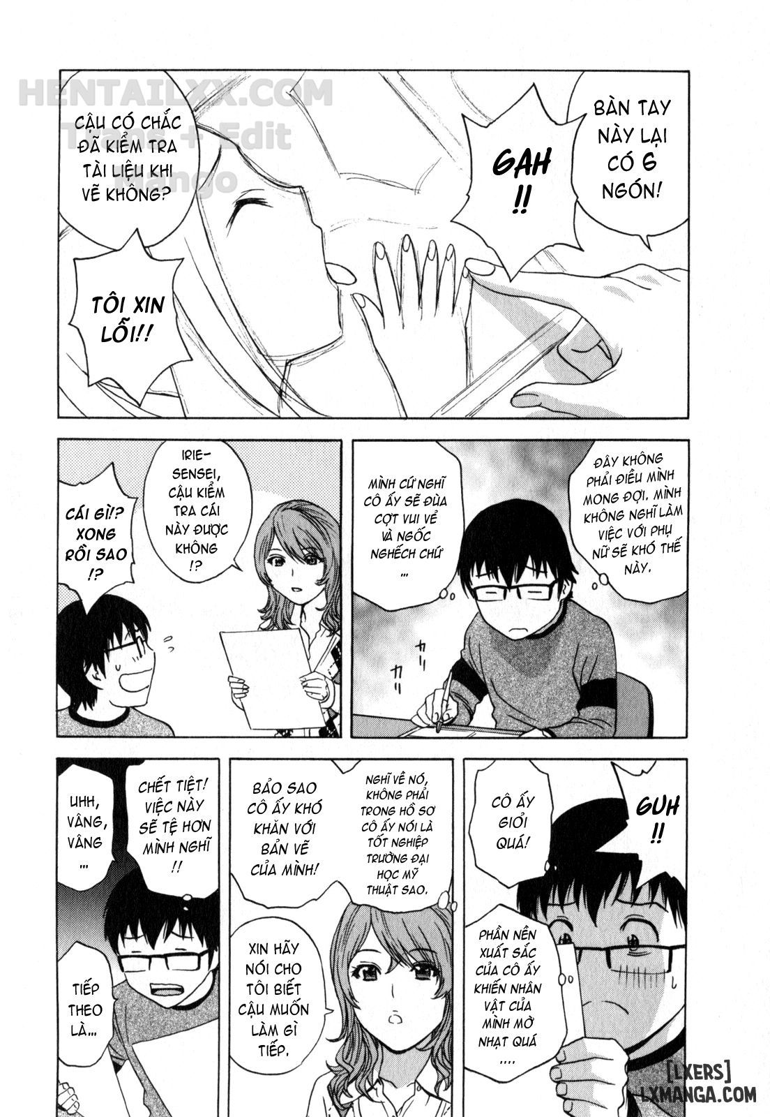 đọc truyện Life With Married Women Just Like A Manga Chương 12 ảnh 8 tại Thiên Thai Truyện