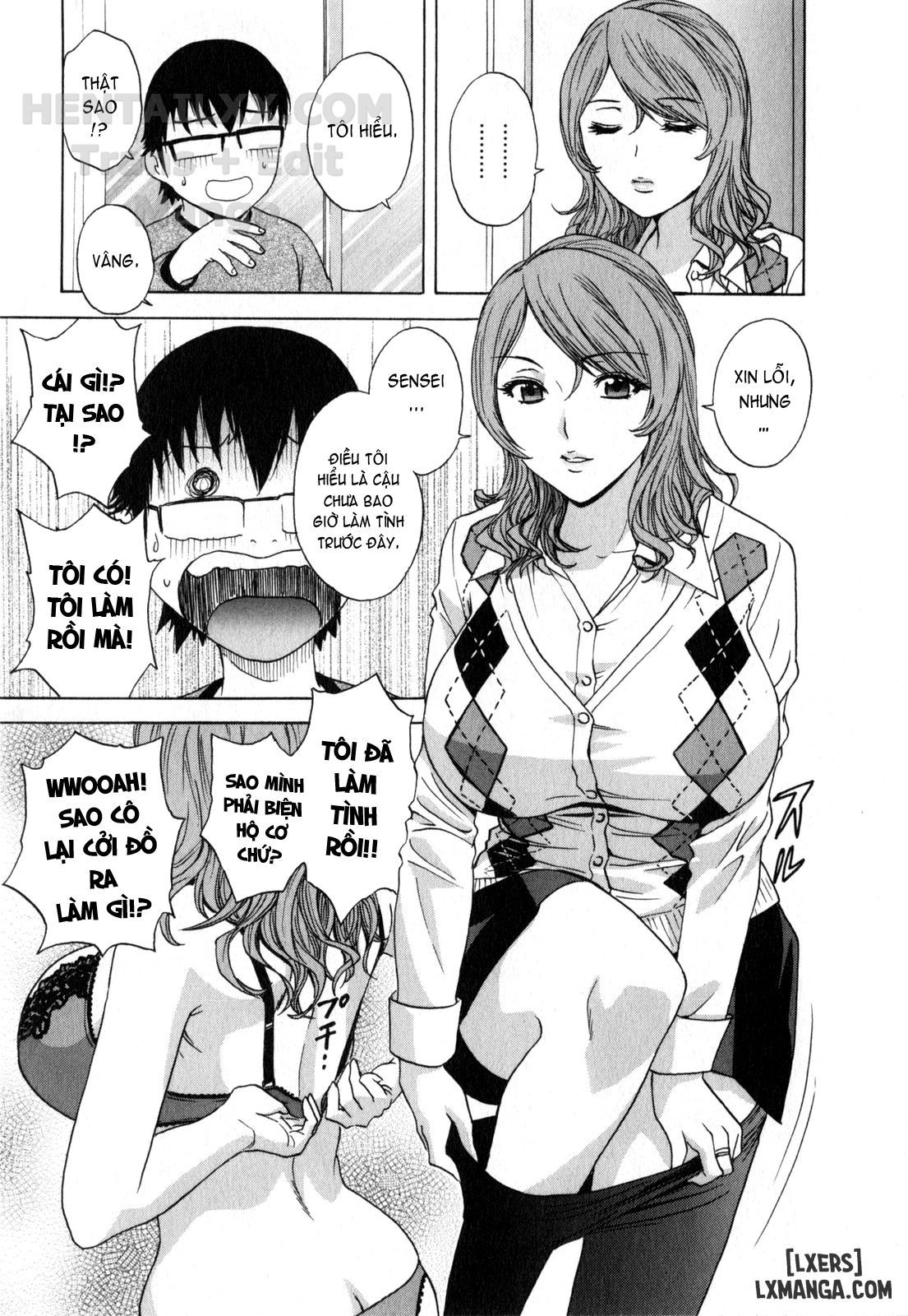 đọc truyện Life With Married Women Just Like A Manga Chương 12 ảnh 10 tại Thiên Thai Truyện