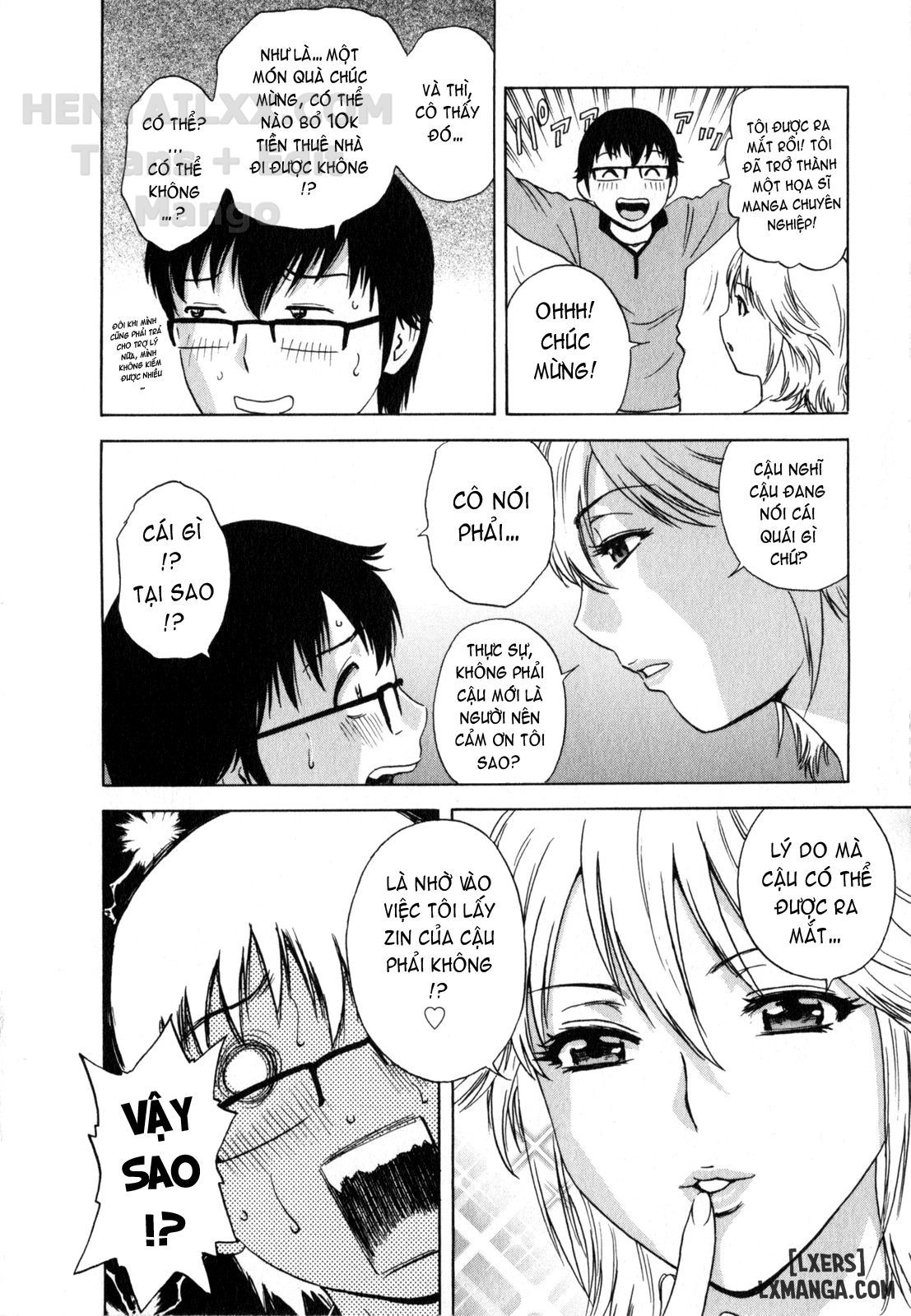 đọc truyện Life With Married Women Just Like A Manga Chương 13 ảnh 17 tại Thiên Thai Truyện