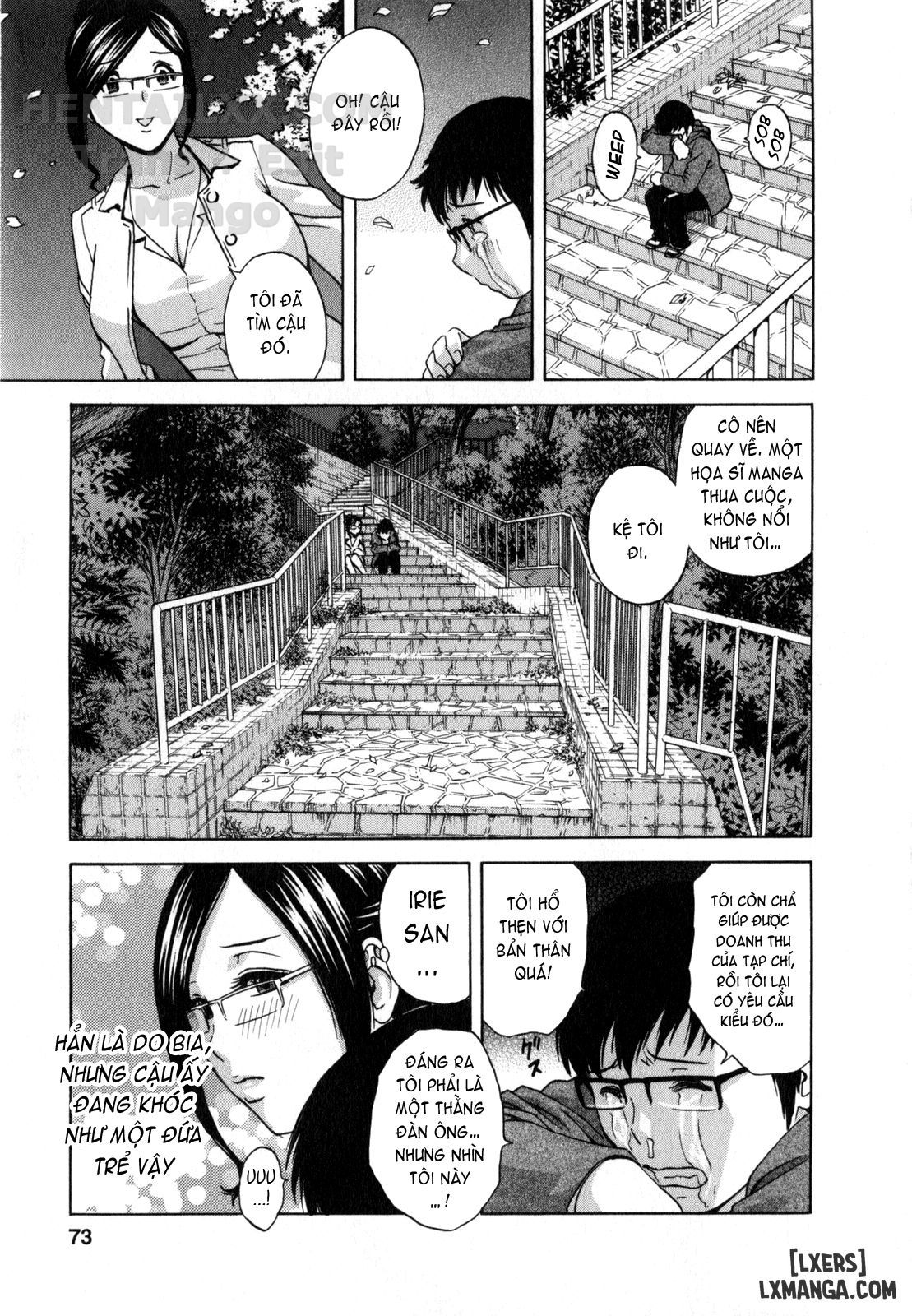 đọc truyện Life With Married Women Just Like A Manga Chương 14 ảnh 12 tại Thiên Thai Truyện