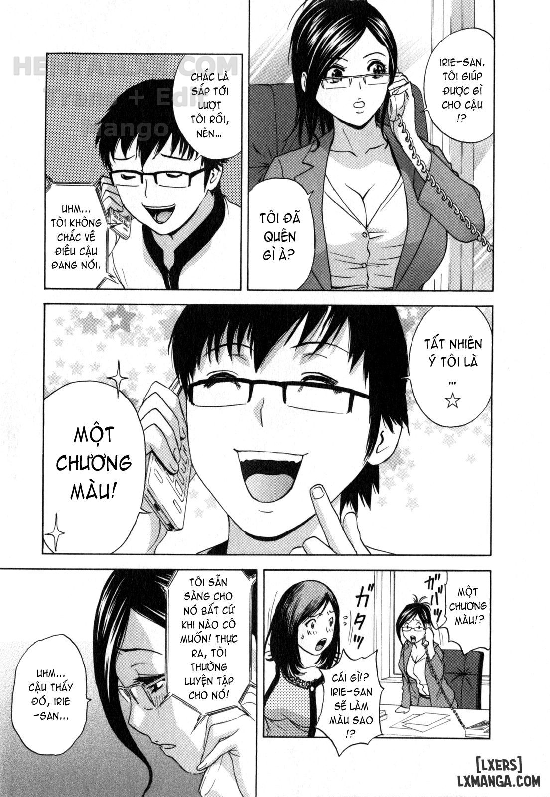đọc truyện Life With Married Women Just Like A Manga Chương 14 ảnh 6 tại Thiên Thai Truyện