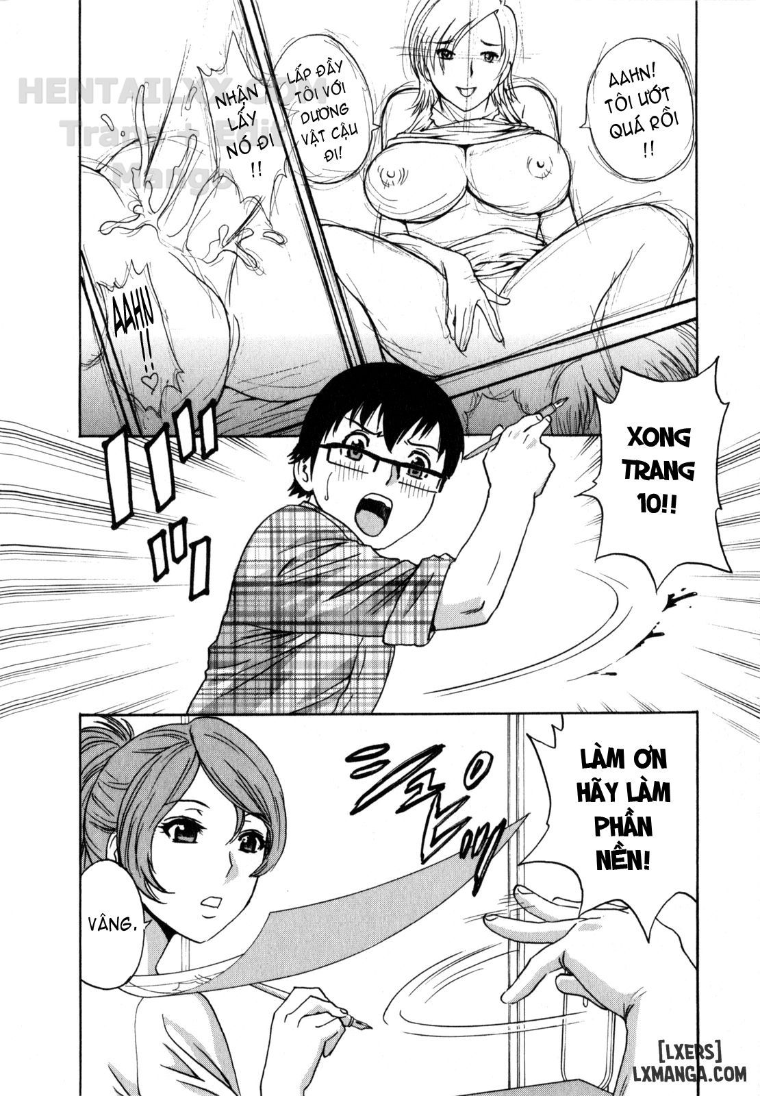 đọc truyện Life With Married Women Just Like A Manga Chương 15 ảnh 5 tại Thiên Thai Truyện