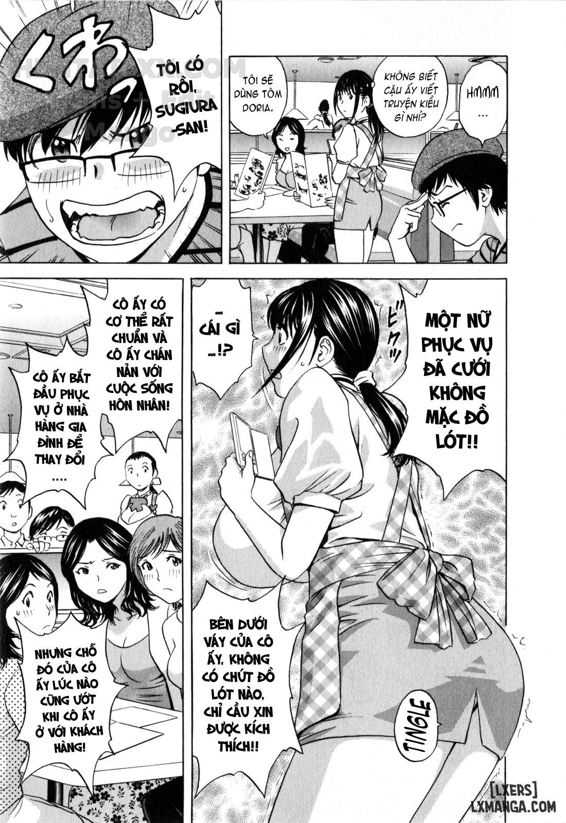 đọc truyện Life With Married Women Just Like A Manga Chương 16 ảnh 8 tại Thiên Thai Truyện