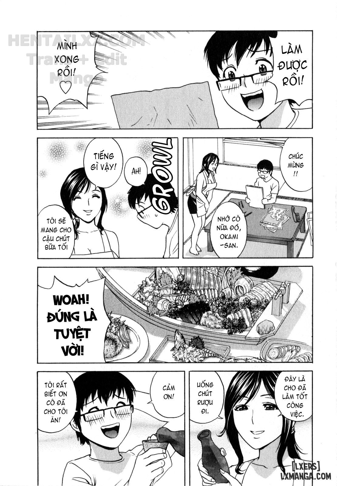 đọc truyện Life With Married Women Just Like A Manga Chương 17 ảnh 11 tại Thiên Thai Truyện