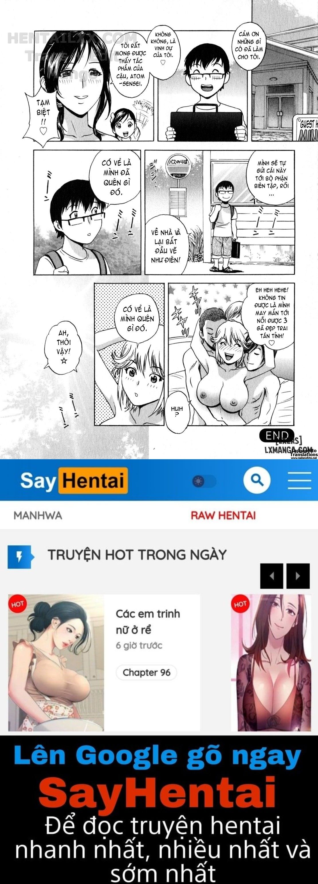đọc truyện Life With Married Women Just Like A Manga Chương 17 ảnh 21 tại Thiên Thai Truyện