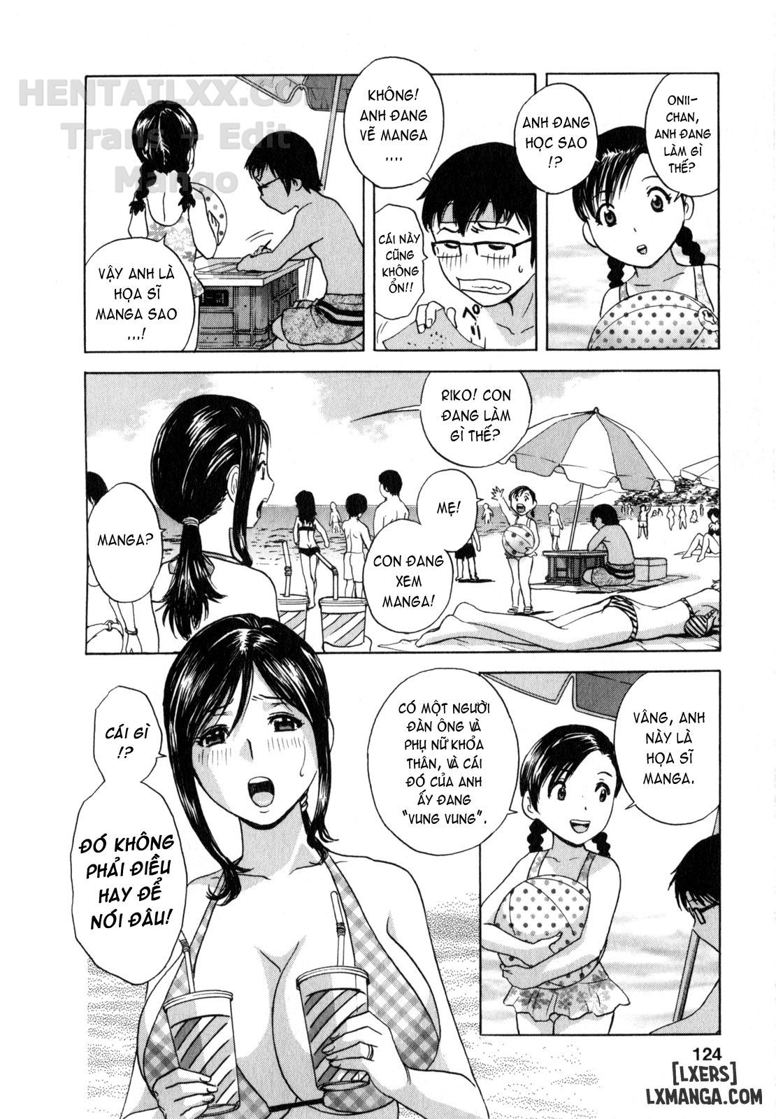 đọc truyện Life With Married Women Just Like A Manga Chương 17 ảnh 7 tại Thiên Thai Truyện
