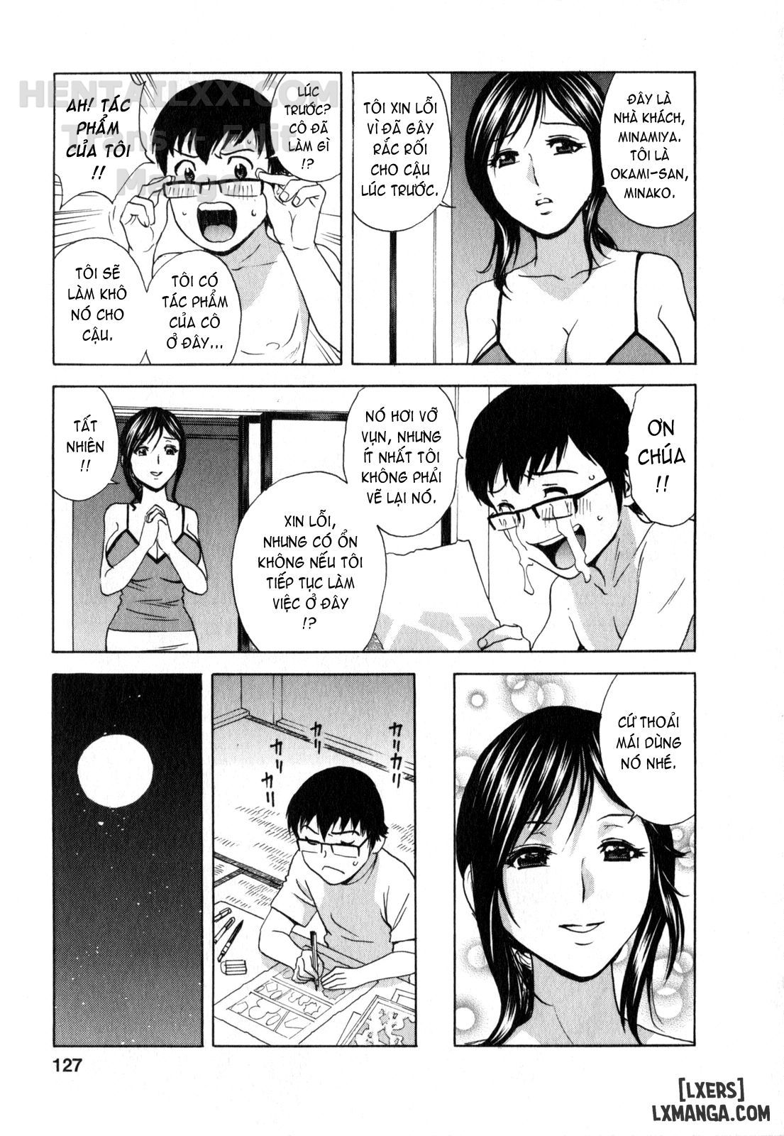 đọc truyện Life With Married Women Just Like A Manga Chương 17 ảnh 10 tại Thiên Thai Truyện