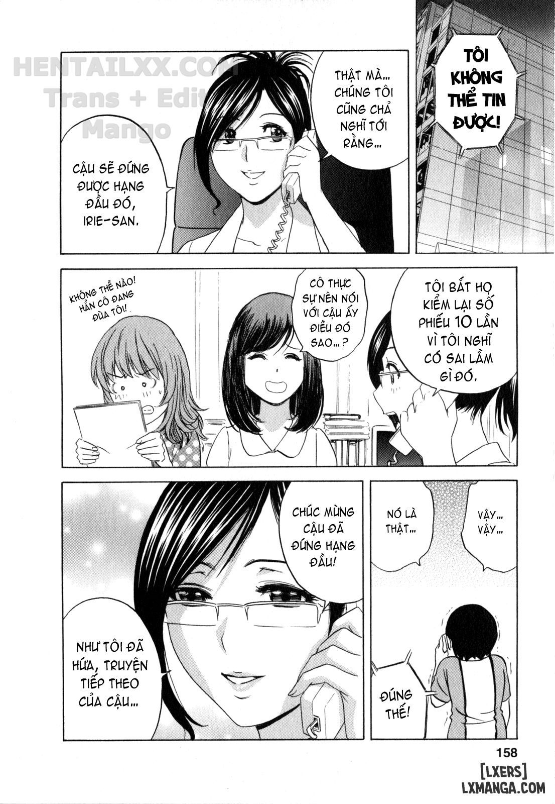 đọc truyện Life With Married Women Just Like A Manga Chương 18 ảnh 23 tại Thiên Thai Truyện