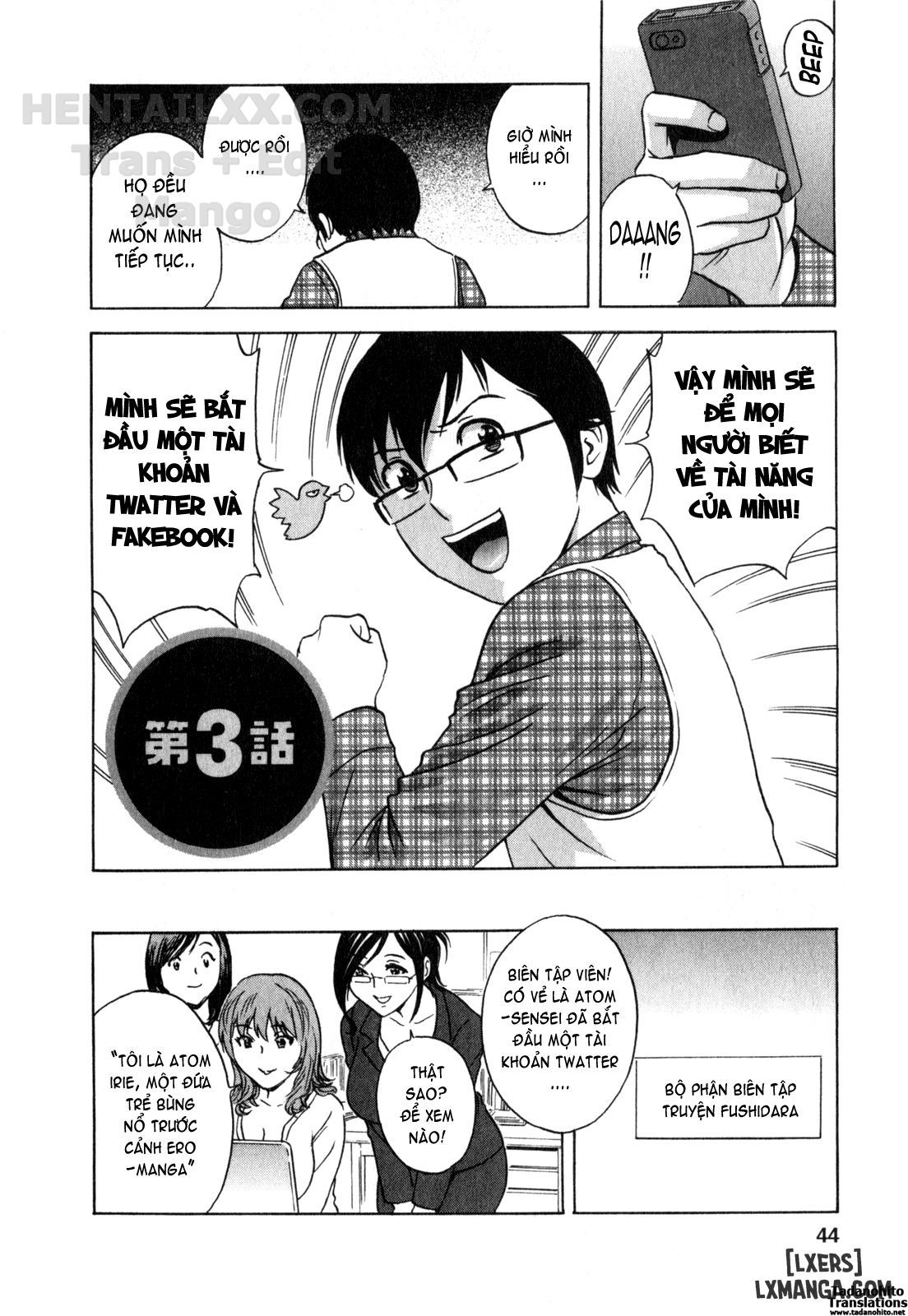 Life With Married Women Just Like A Manga Chương 21 page 5 - Giả Dược