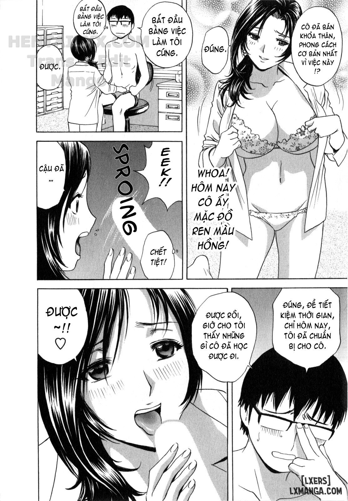 đọc truyện Life With Married Women Just Like A Manga Chương 3 ảnh 11 tại Thiên Thai Truyện