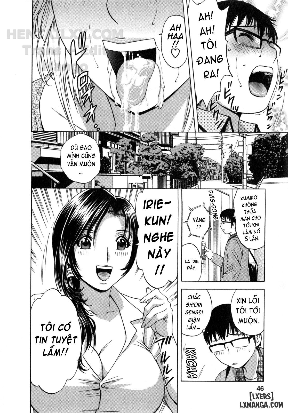 đọc truyện Life With Married Women Just Like A Manga Chương 3 ảnh 7 tại Thiên Thai Truyện