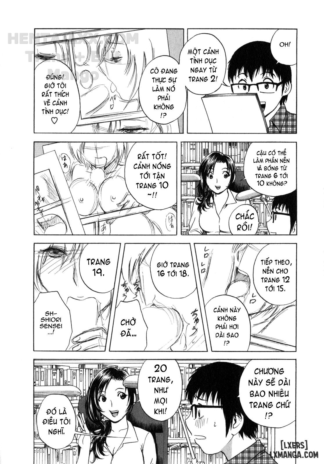 đọc truyện Life With Married Women Just Like A Manga Chương 3 ảnh 9 tại Thiên Thai Truyện
