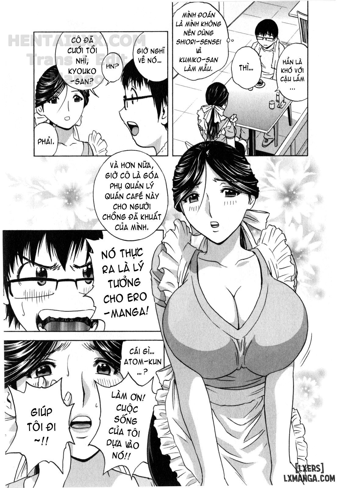 đọc truyện Life With Married Women Just Like A Manga Chương 4 ảnh 12 tại Thiên Thai Truyện