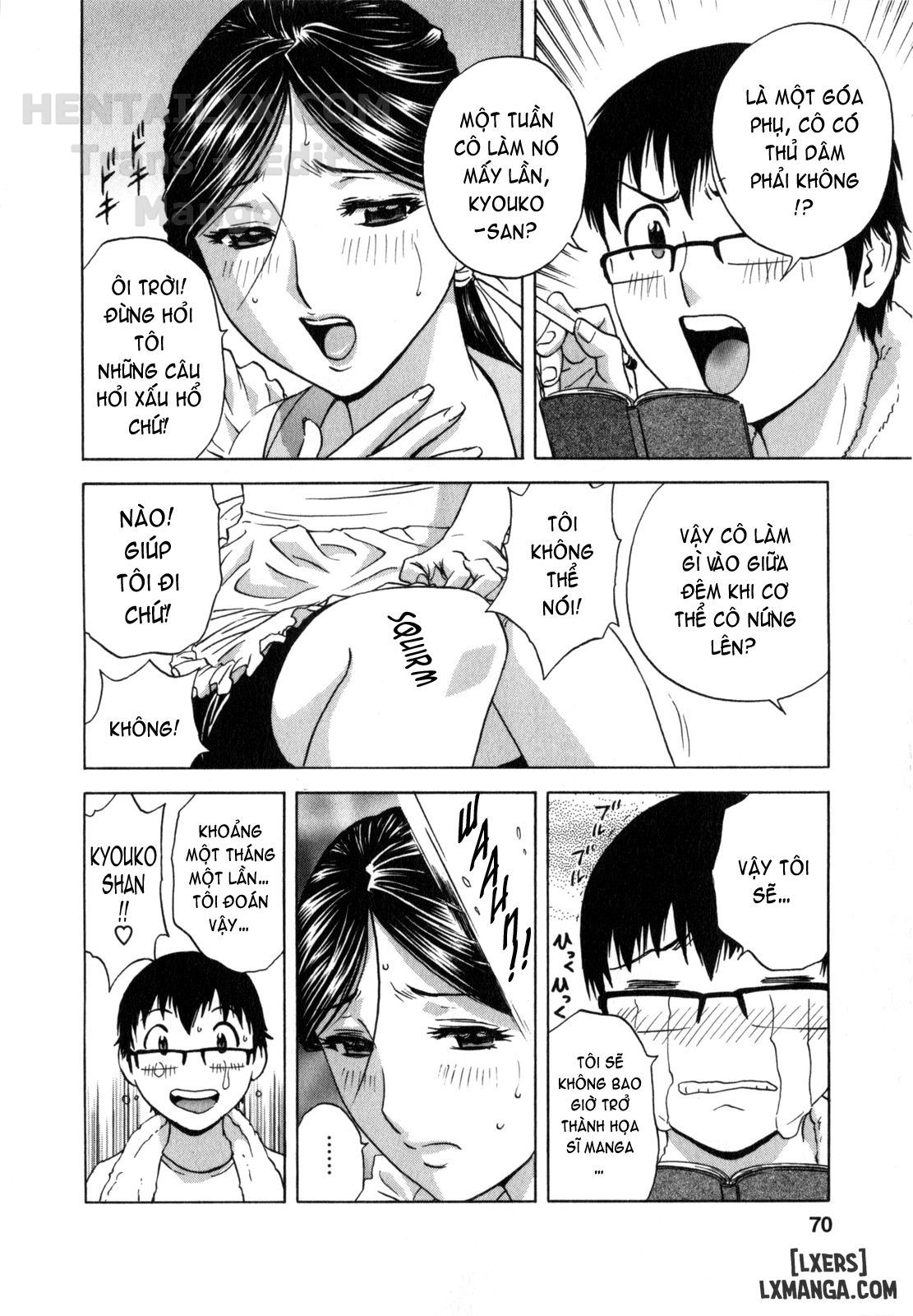 đọc truyện Life With Married Women Just Like A Manga Chương 4 ảnh 13 tại Thiên Thai Truyện