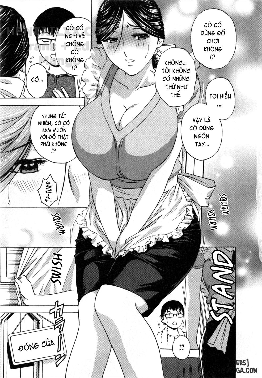 đọc truyện Life With Married Women Just Like A Manga Chương 4 ảnh 14 tại Thiên Thai Truyện