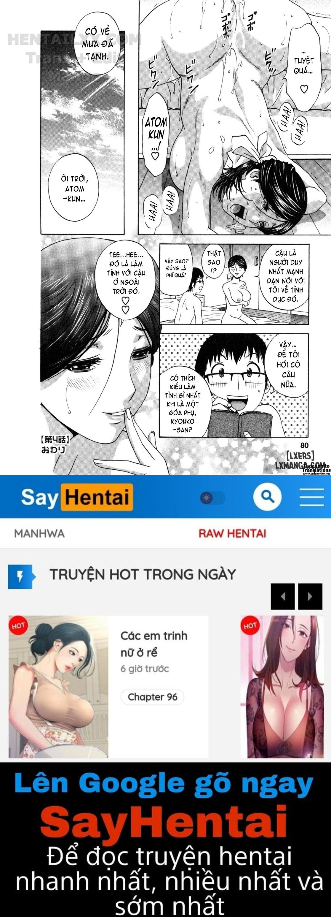 đọc truyện Life With Married Women Just Like A Manga Chương 4 ảnh 23 tại Thiên Thai Truyện