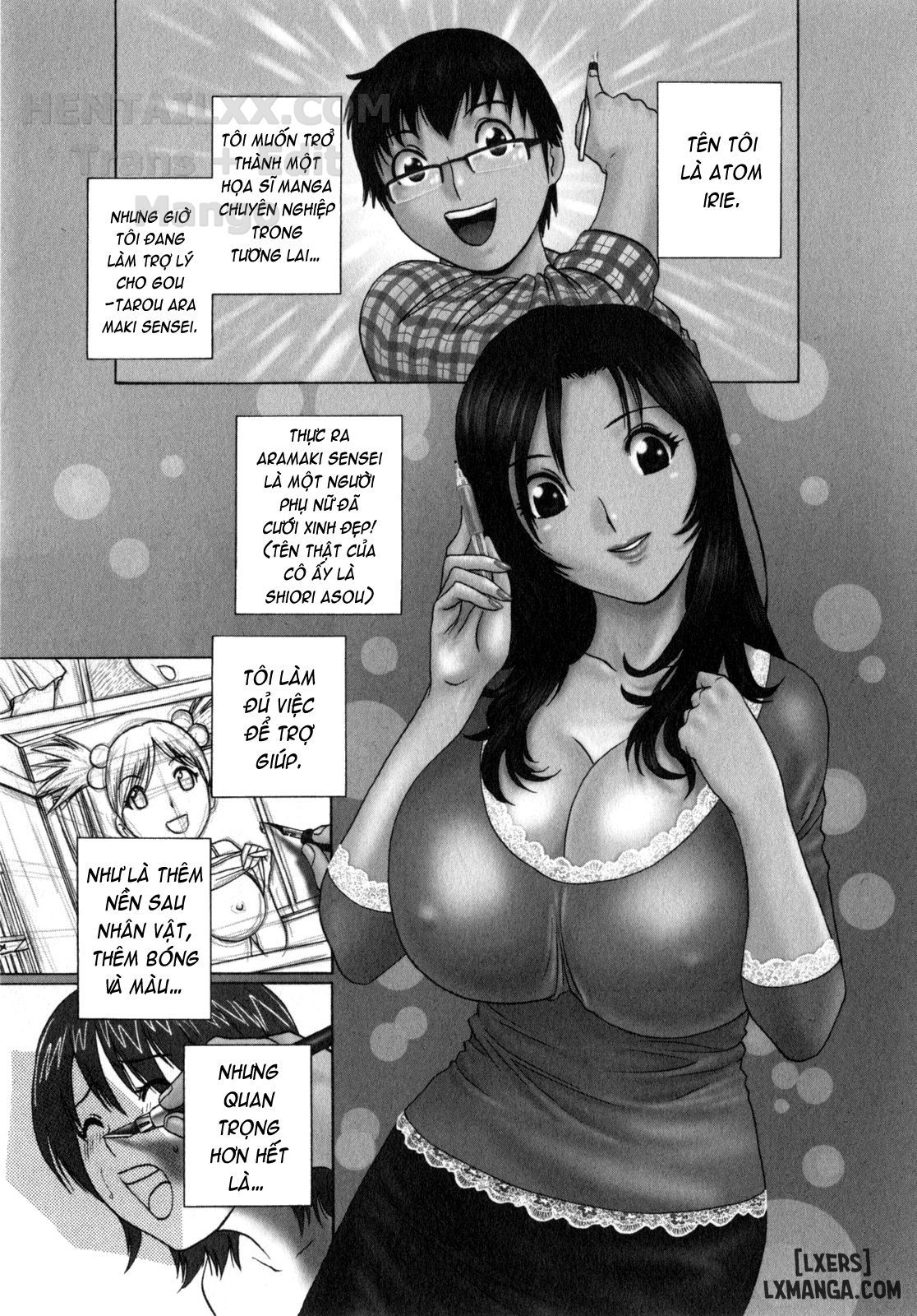 đọc truyện Life With Married Women Just Like A Manga Chương 4 ảnh 4 tại Thiên Thai Truyện