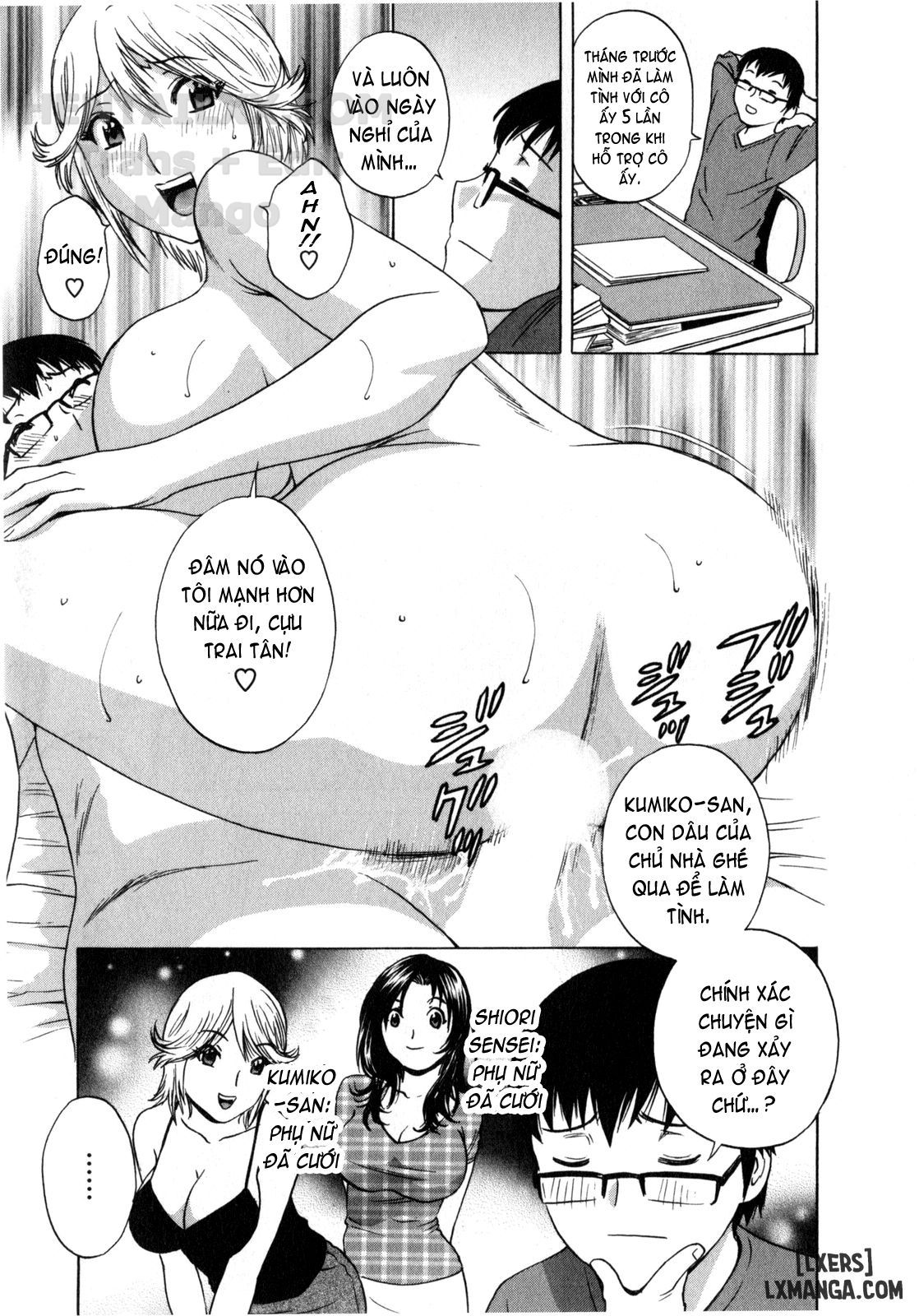 đọc truyện Life With Married Women Just Like A Manga Chương 4 ảnh 8 tại Thiên Thai Truyện