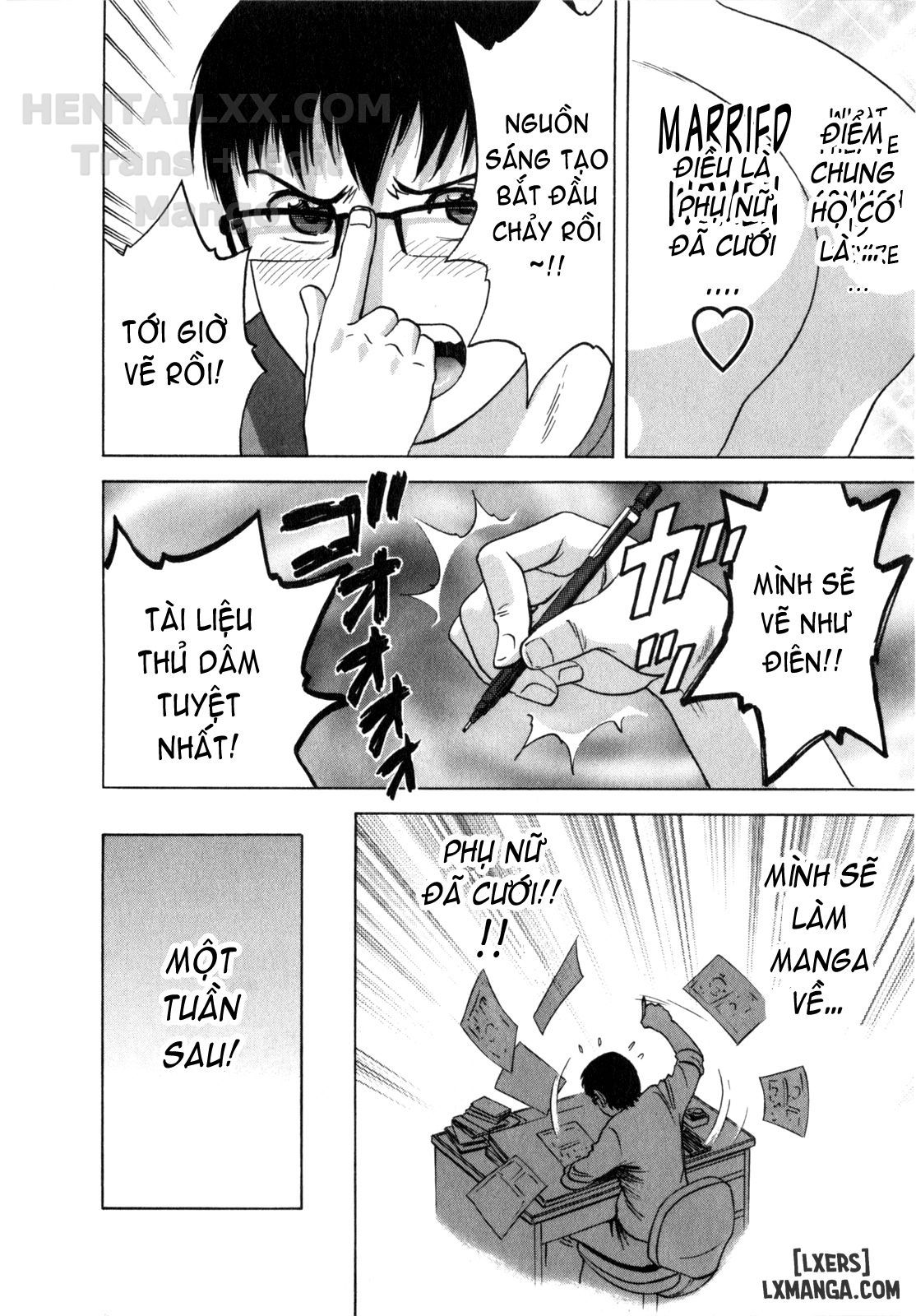 đọc truyện Life With Married Women Just Like A Manga Chương 4 ảnh 9 tại Thiên Thai Truyện