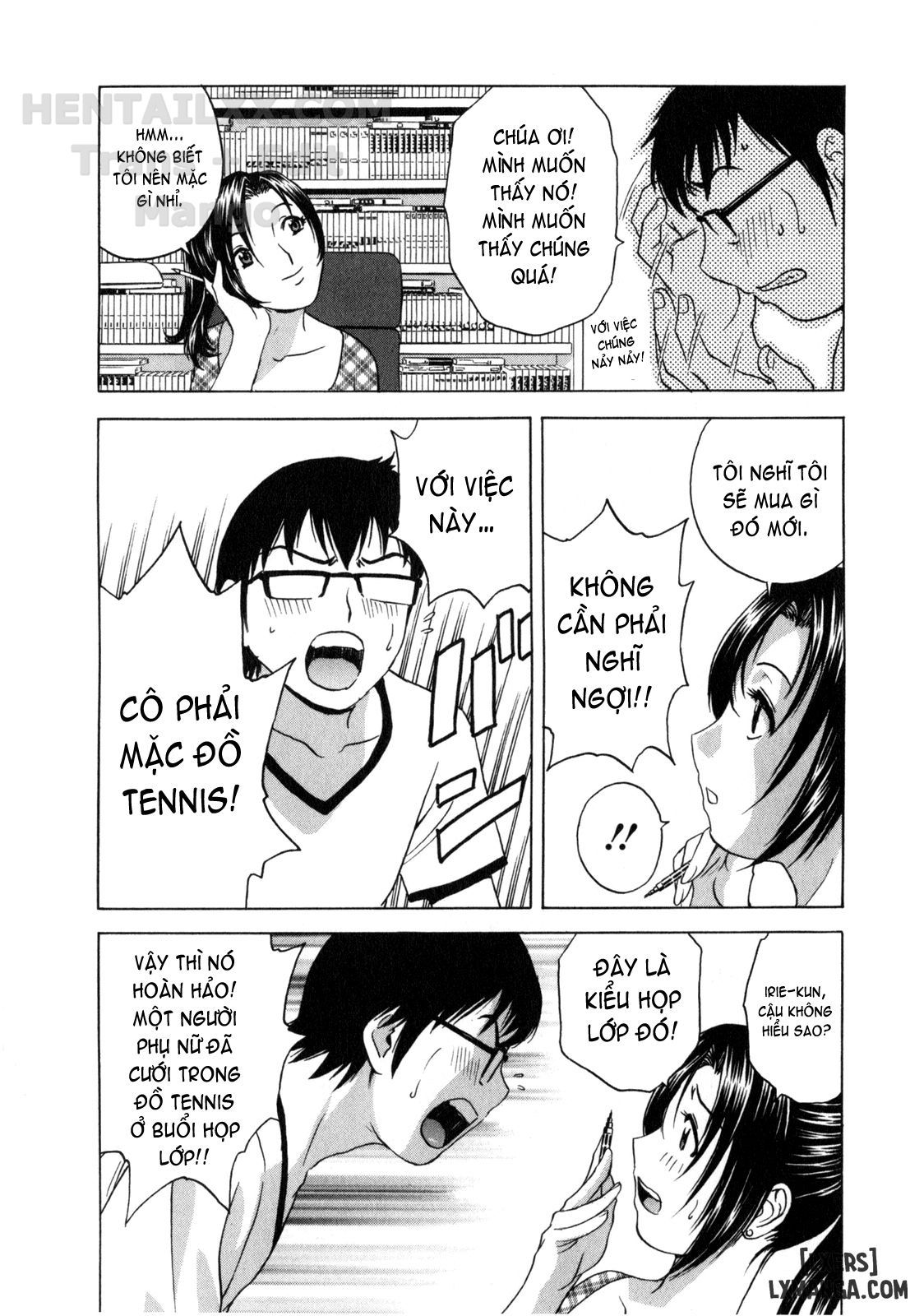 đọc truyện Life With Married Women Just Like A Manga Chương 5 ảnh 7 tại Thiên Thai Truyện