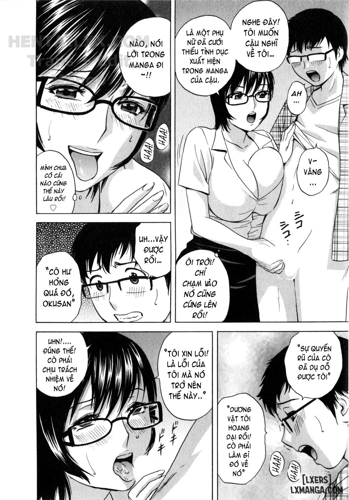 đọc truyện Life With Married Women Just Like A Manga Chương 6 ảnh 11 tại Thiên Thai Truyện