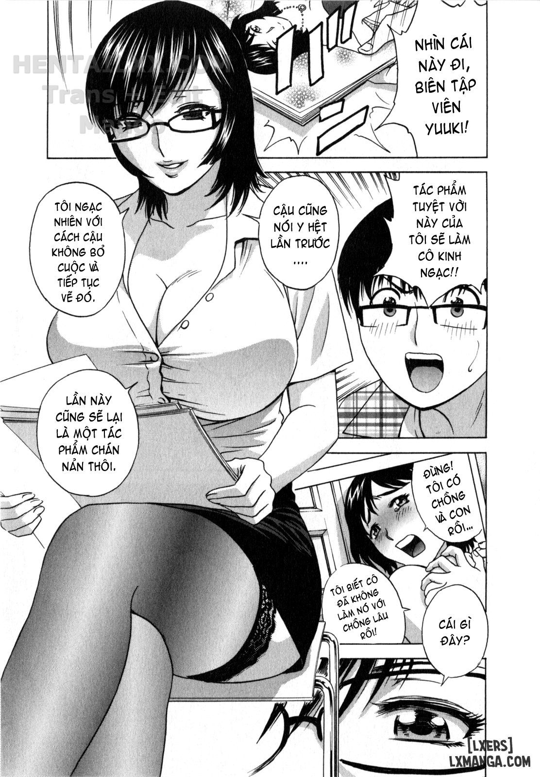 đọc truyện Life With Married Women Just Like A Manga Chương 6 ảnh 8 tại Thiên Thai Truyện