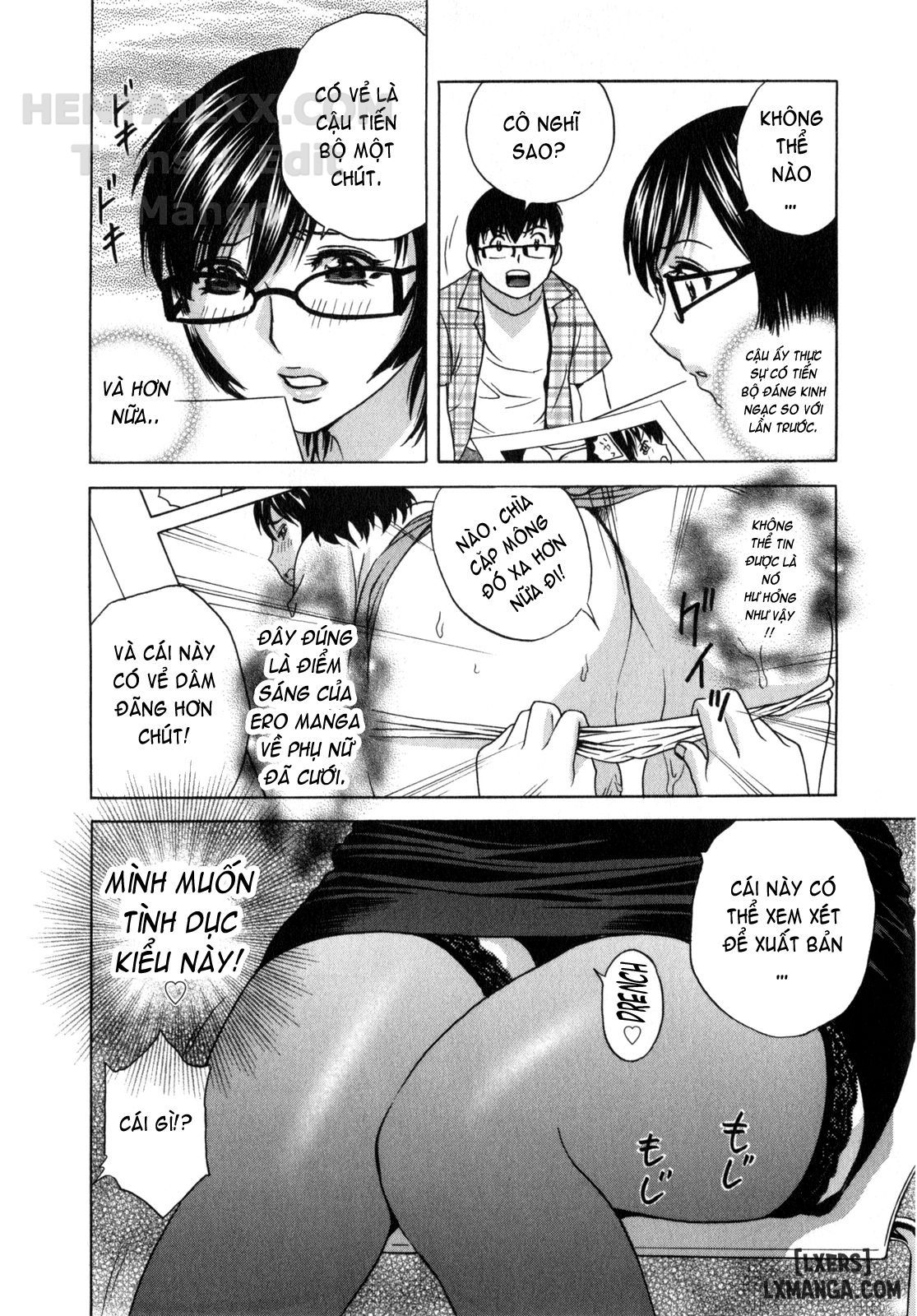 đọc truyện Life With Married Women Just Like A Manga Chương 6 ảnh 9 tại Thiên Thai Truyện