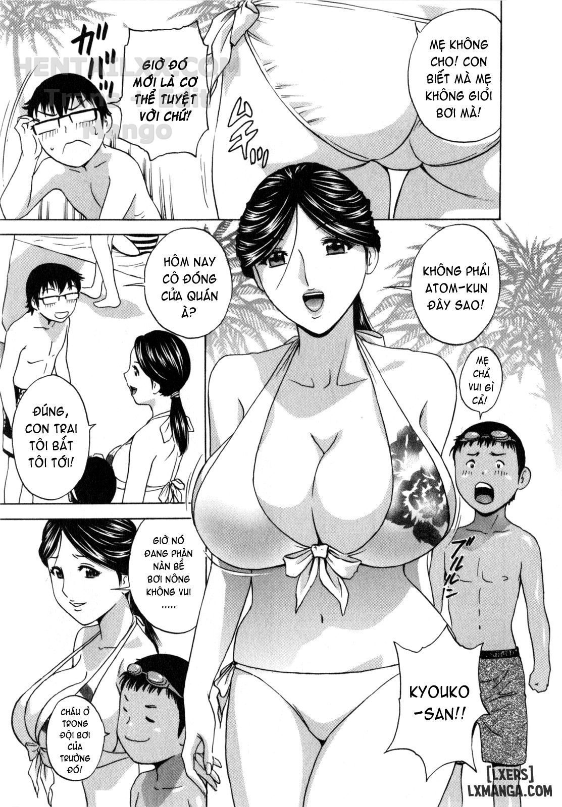đọc truyện Life With Married Women Just Like A Manga Chương 7 ảnh 8 tại Thiên Thai Truyện