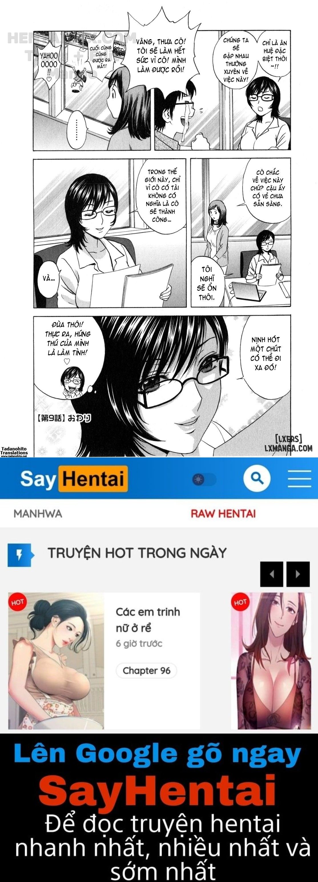 đọc truyện Life With Married Women Just Like A Manga Chương 9 ảnh 21 tại Thiên Thai Truyện