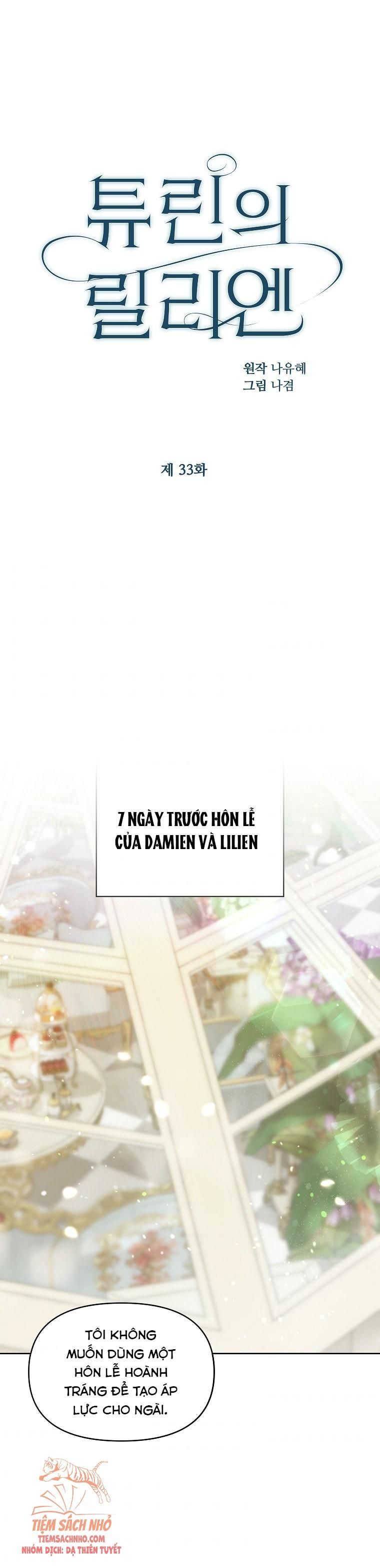 đọc truyện  Lilien Của Turin Chương 33 ảnh 1 tại Giả Dược