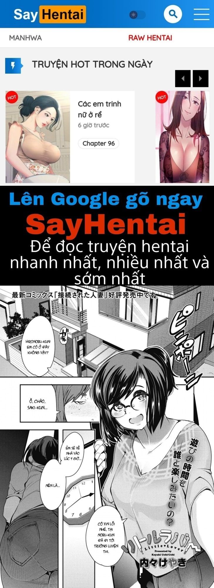 đọc truyện Little Lover! Oneshot ảnh 2 tại Thiên Thai Truyện