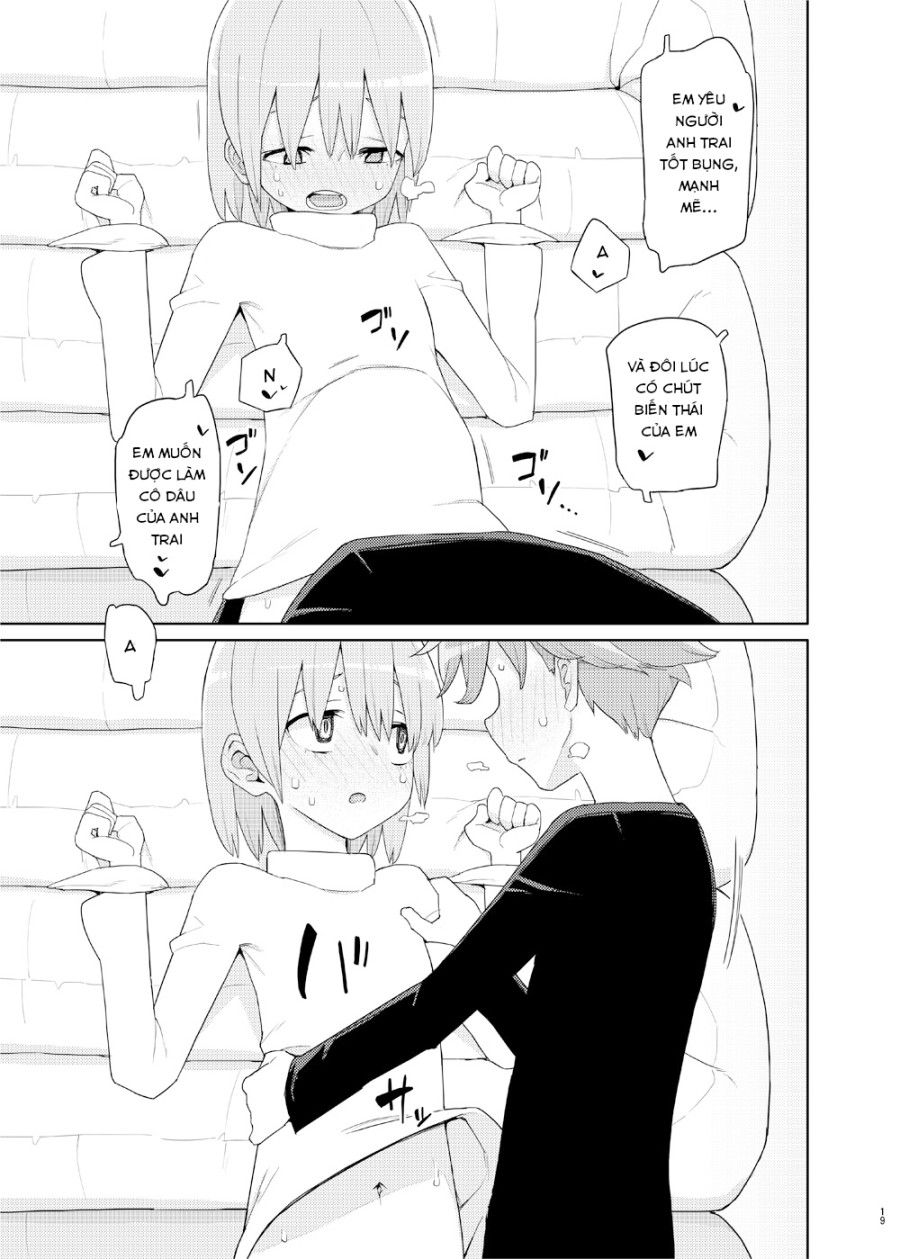 Little Sister And Absorption Play Oneshot page 19 - Giả Dược