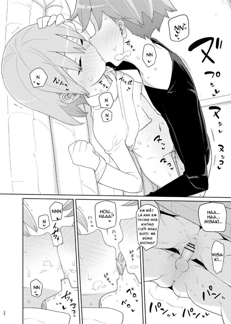 Little Sister And Absorption Play Oneshot page 20 - Giả Dược