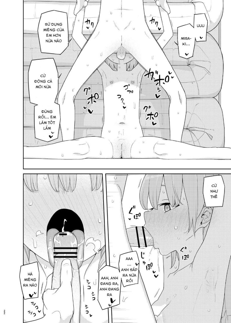 Little Sister And Absorption Play Oneshot page 22 - Giả Dược
