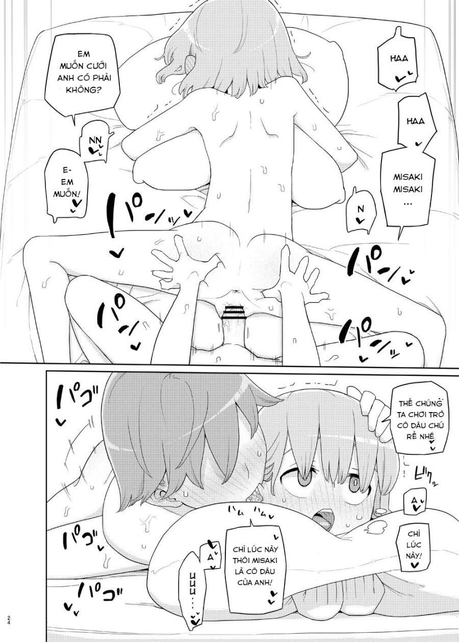Little Sister And Absorption Play Oneshot page 24 - Giả Dược