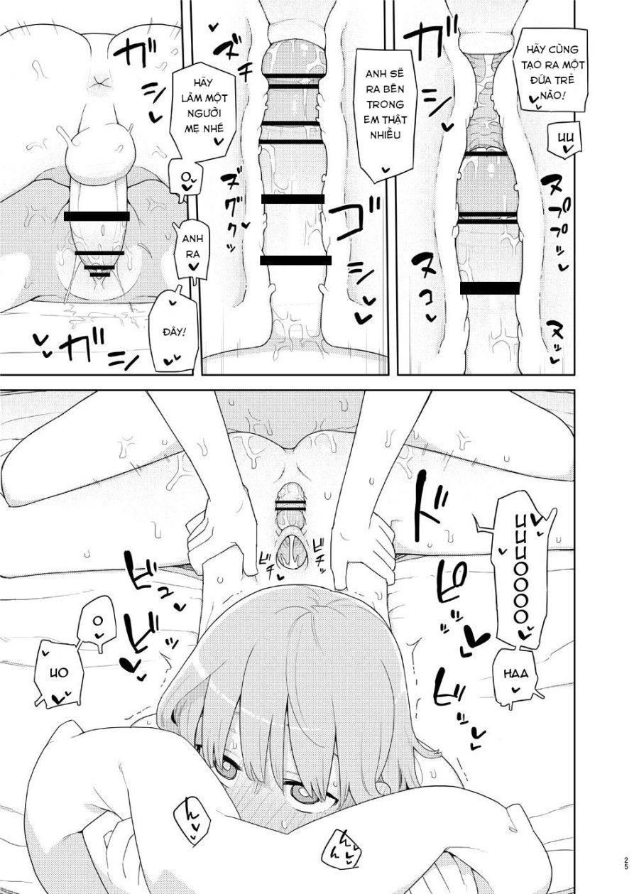 Little Sister And Absorption Play Oneshot page 25 - Giả Dược
