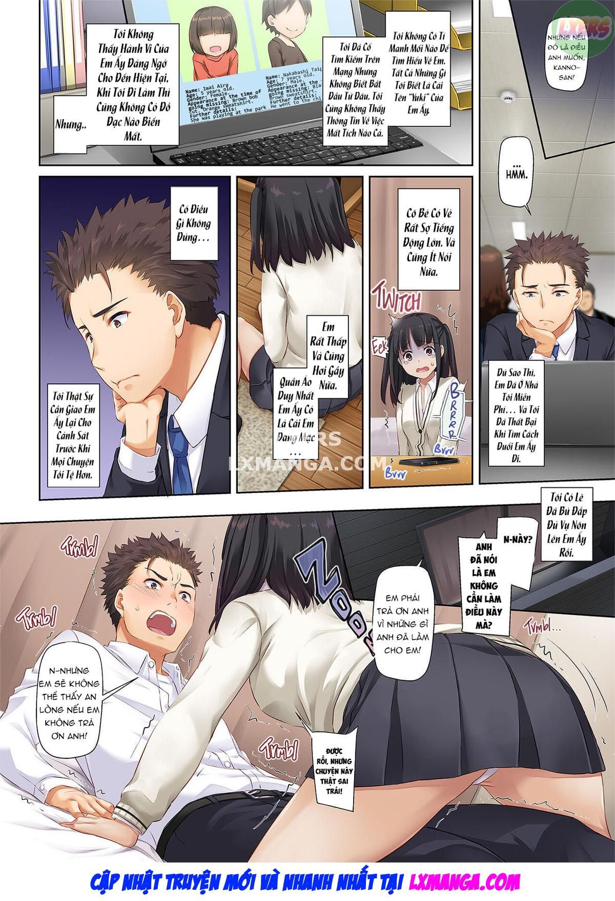 đọc truyện Living Together With A Runaway Girl Dlo-11 Oneshot ảnh 17 tại Giả Dược