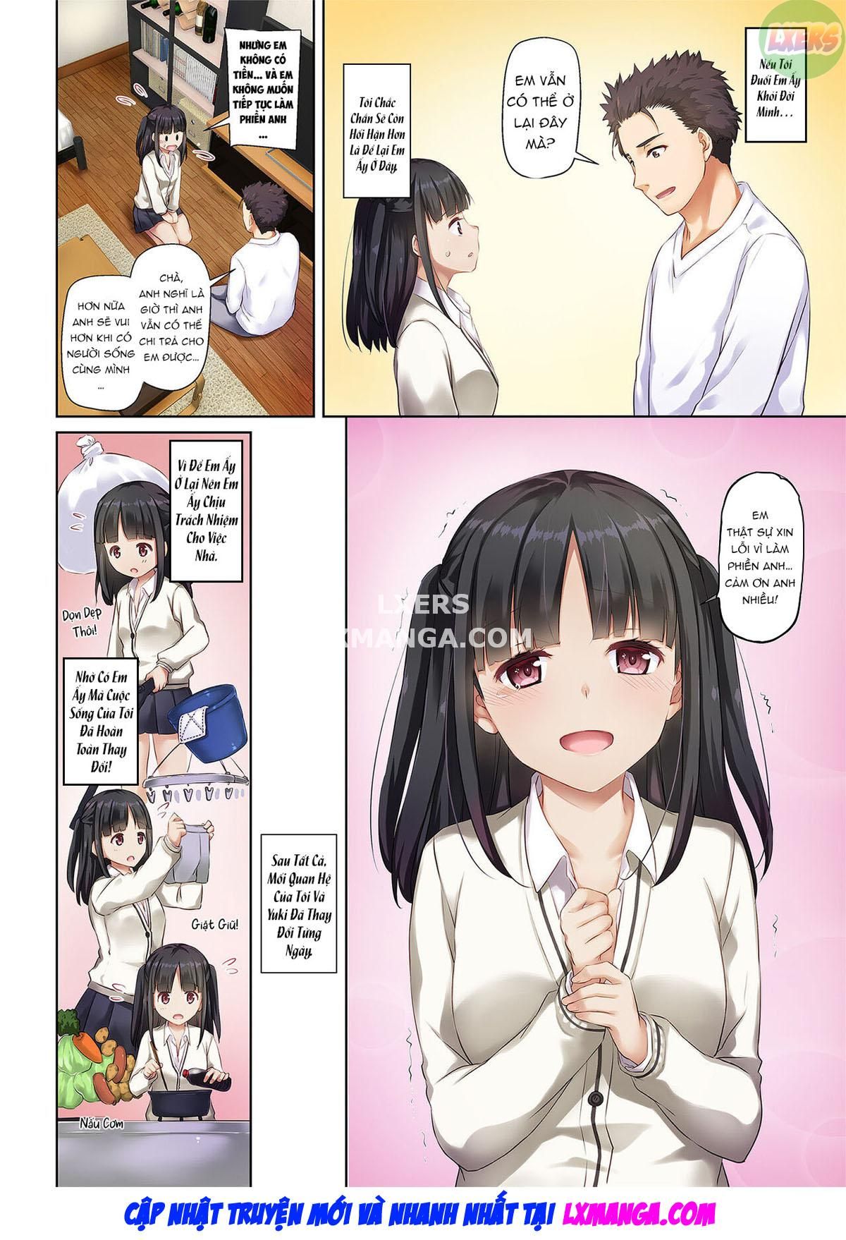đọc truyện Living Together With A Runaway Girl Dlo-11 Oneshot ảnh 31 tại Giả Dược