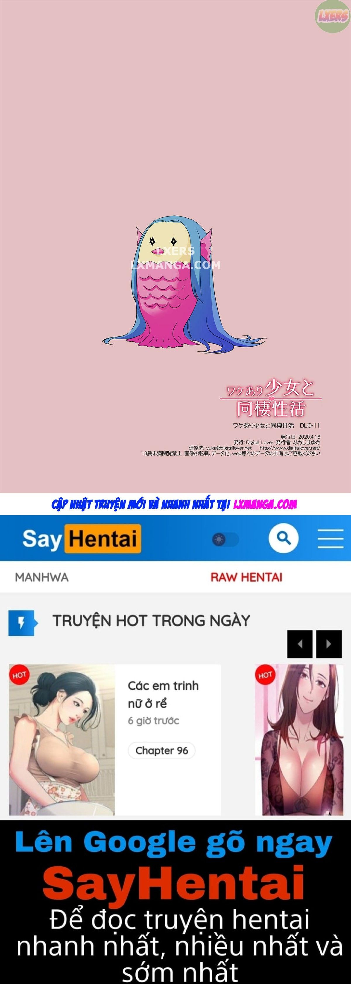 đọc truyện Living Together With A Runaway Girl Dlo-11 Oneshot ảnh 78 tại Giả Dược