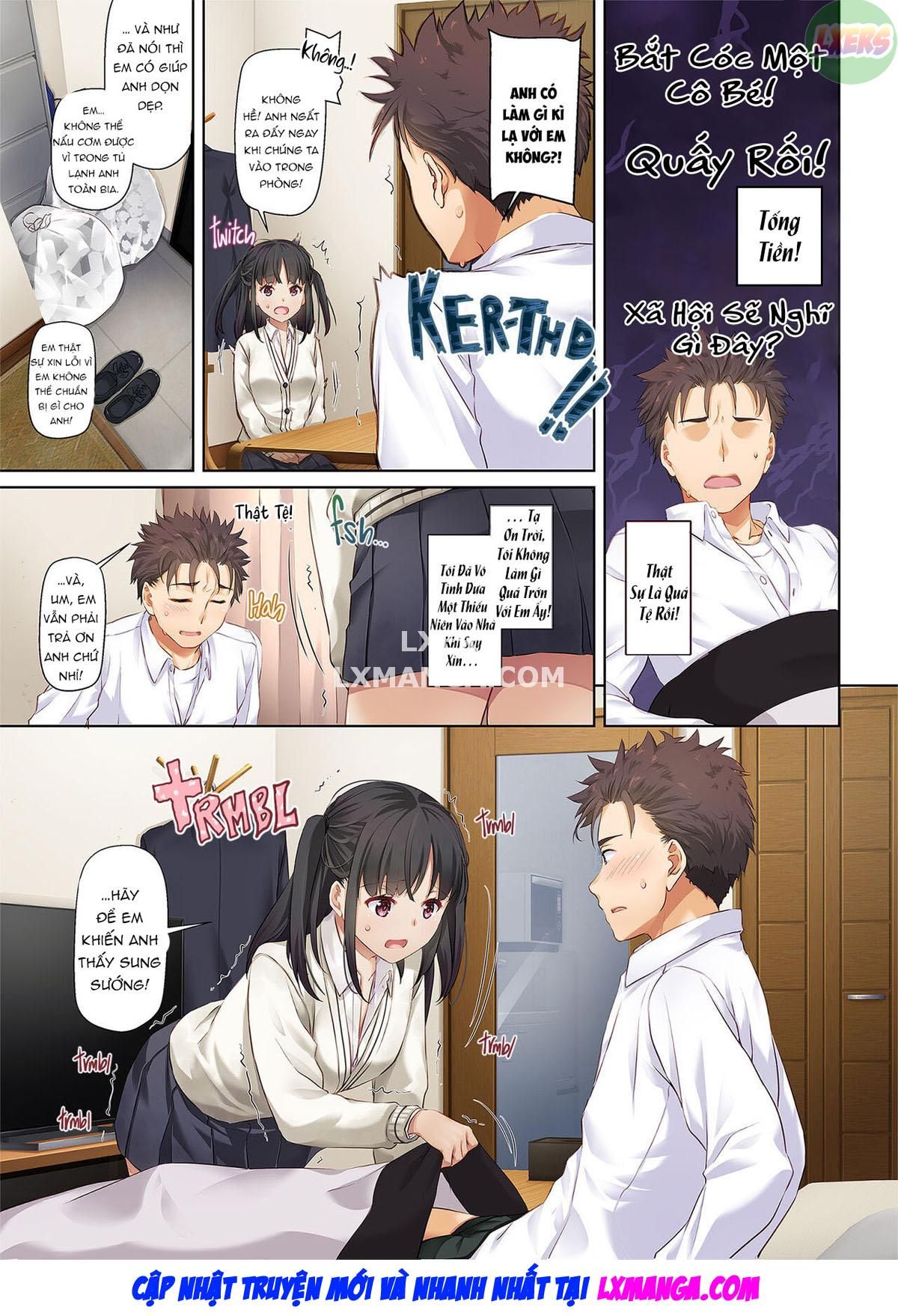 đọc truyện Living Together With A Runaway Girl Dlo-11 Oneshot ảnh 10 tại Giả Dược