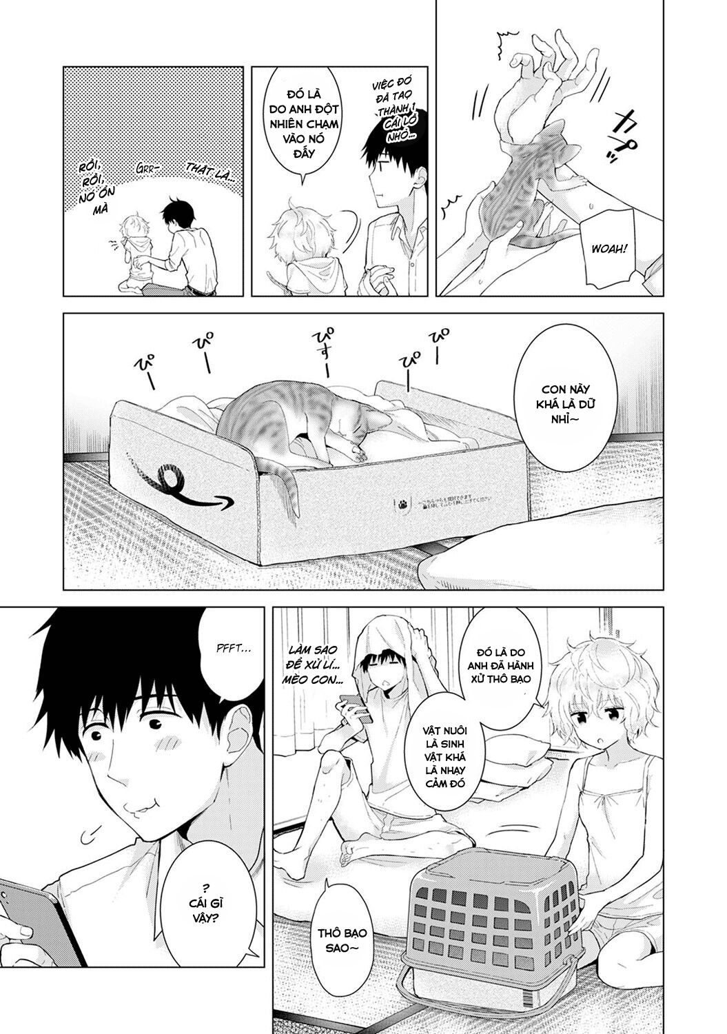 đọc truyện Living Together With A Stray Cat Girl Chương 14 ảnh 7 tại Giả Dược