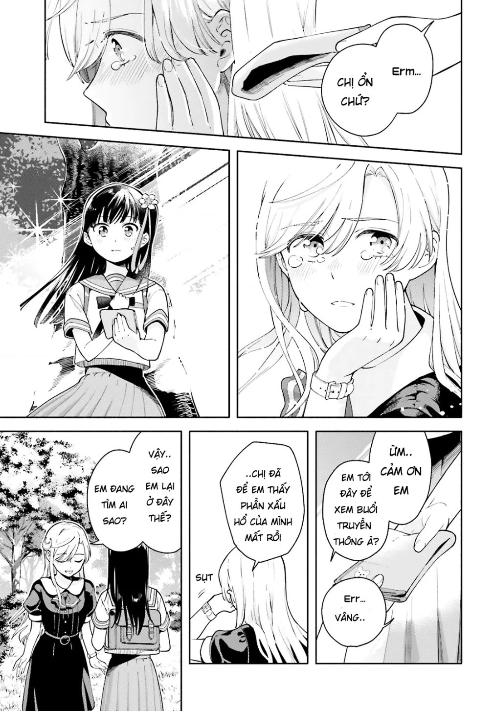 đọc truyện Lời Giới Thiệu Ngọt Ngào Về 1 Tình Yêu Tam Giác ( Để Có Thể Vượt Qua Bài Kiểm Tra! ) Chương 1 ảnh 13 tại Thiên Thai Truyện