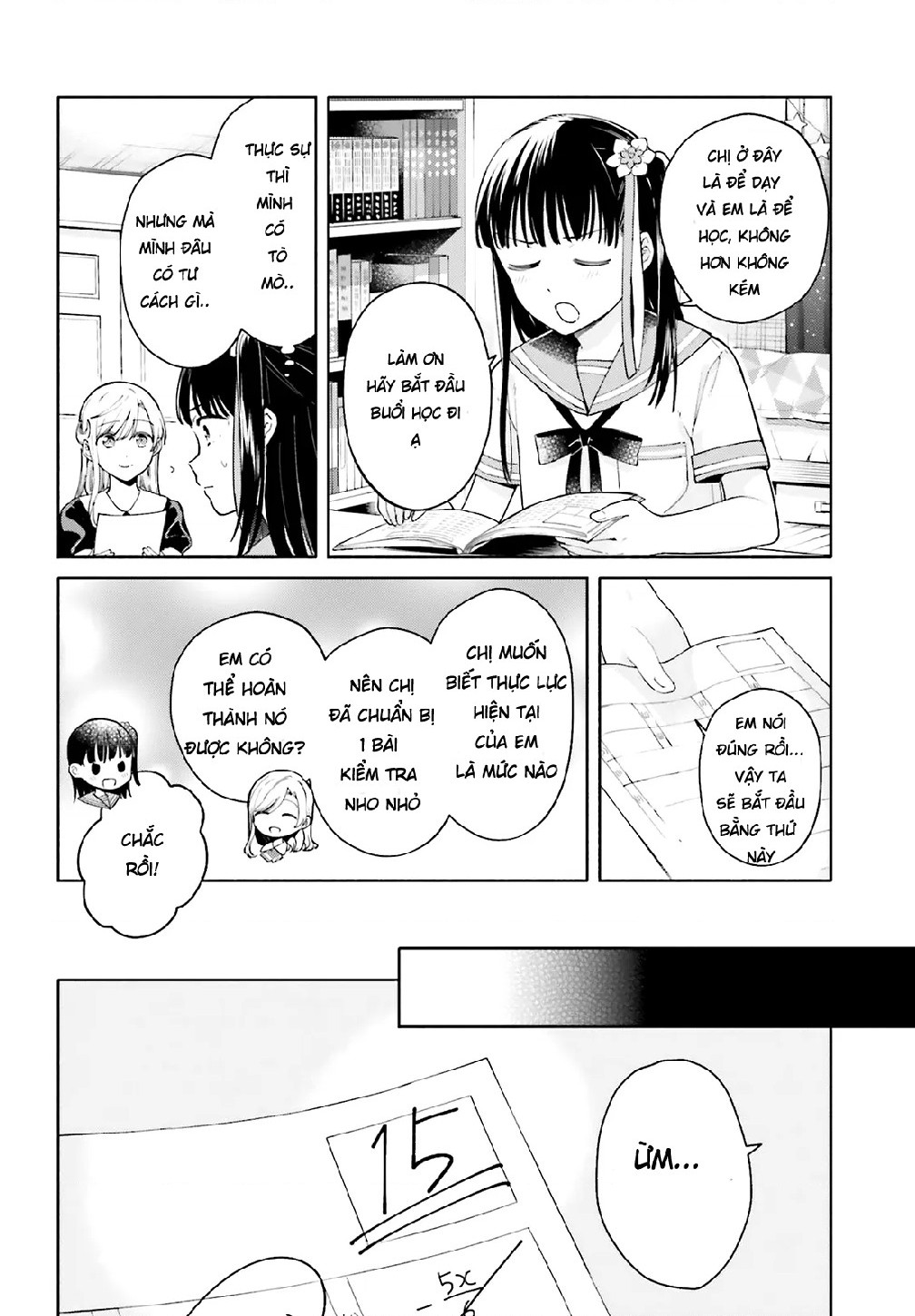 đọc truyện Lời Giới Thiệu Ngọt Ngào Về 1 Tình Yêu Tam Giác ( Để Có Thể Vượt Qua Bài Kiểm Tra! ) Chương 1 ảnh 28 tại Thiên Thai Truyện