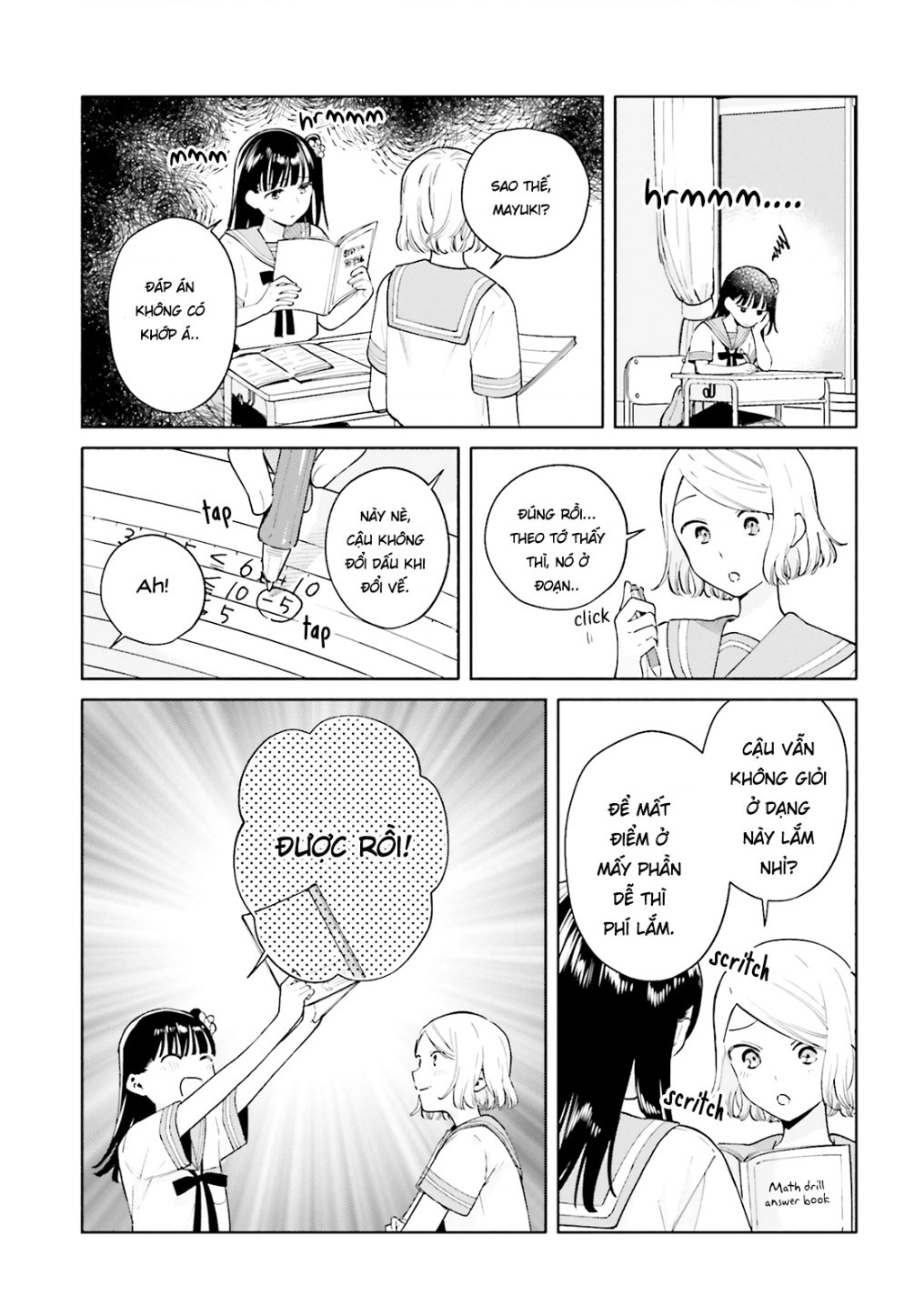 đọc truyện Lời Giới Thiệu Ngọt Ngào Về 1 Tình Yêu Tam Giác ( Để Có Thể Vượt Qua Bài Kiểm Tra! ) Chương 10 ảnh 8 tại Thiên Thai Truyện