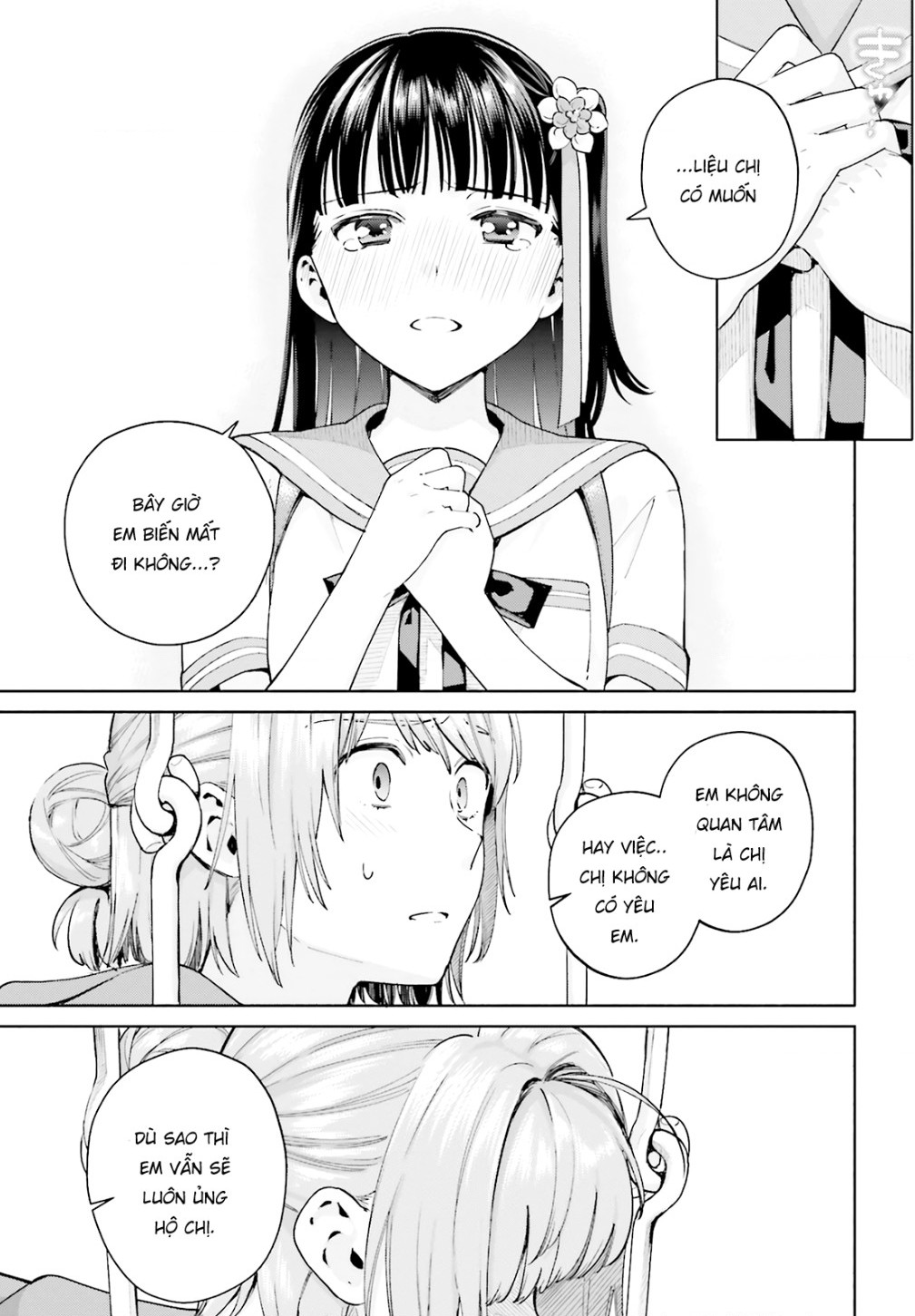 đọc truyện Lời Giới Thiệu Ngọt Ngào Về 1 Tình Yêu Tam Giác ( Để Có Thể Vượt Qua Bài Kiểm Tra! ) Chương 11 ảnh 20 tại Thiên Thai Truyện