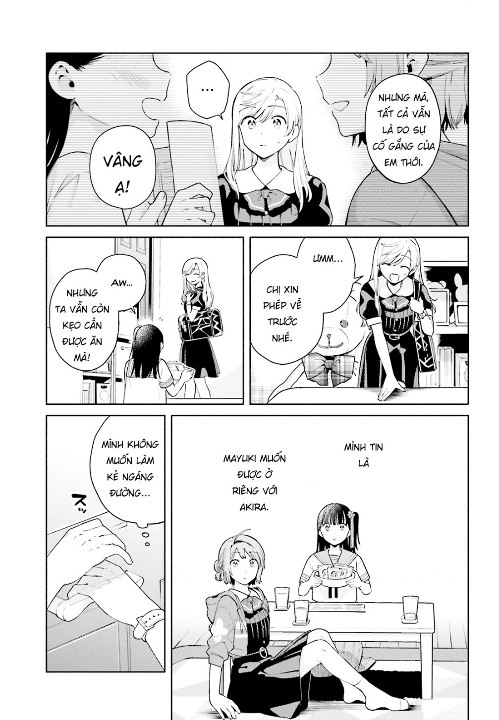 đọc truyện Lời Giới Thiệu Ngọt Ngào Về 1 Tình Yêu Tam Giác ( Để Có Thể Vượt Qua Bài Kiểm Tra! ) Chương 11 ảnh 6 tại Thiên Thai Truyện