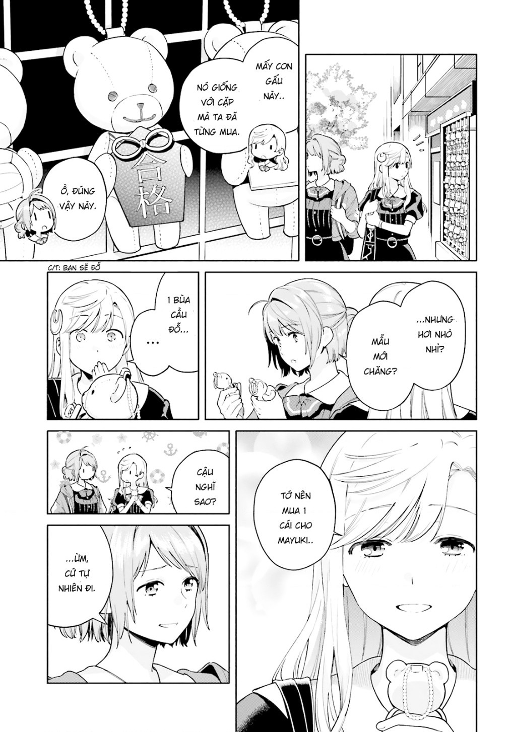 đọc truyện Lời Giới Thiệu Ngọt Ngào Về 1 Tình Yêu Tam Giác ( Để Có Thể Vượt Qua Bài Kiểm Tra! ) Chương 11 ảnh 10 tại Thiên Thai Truyện