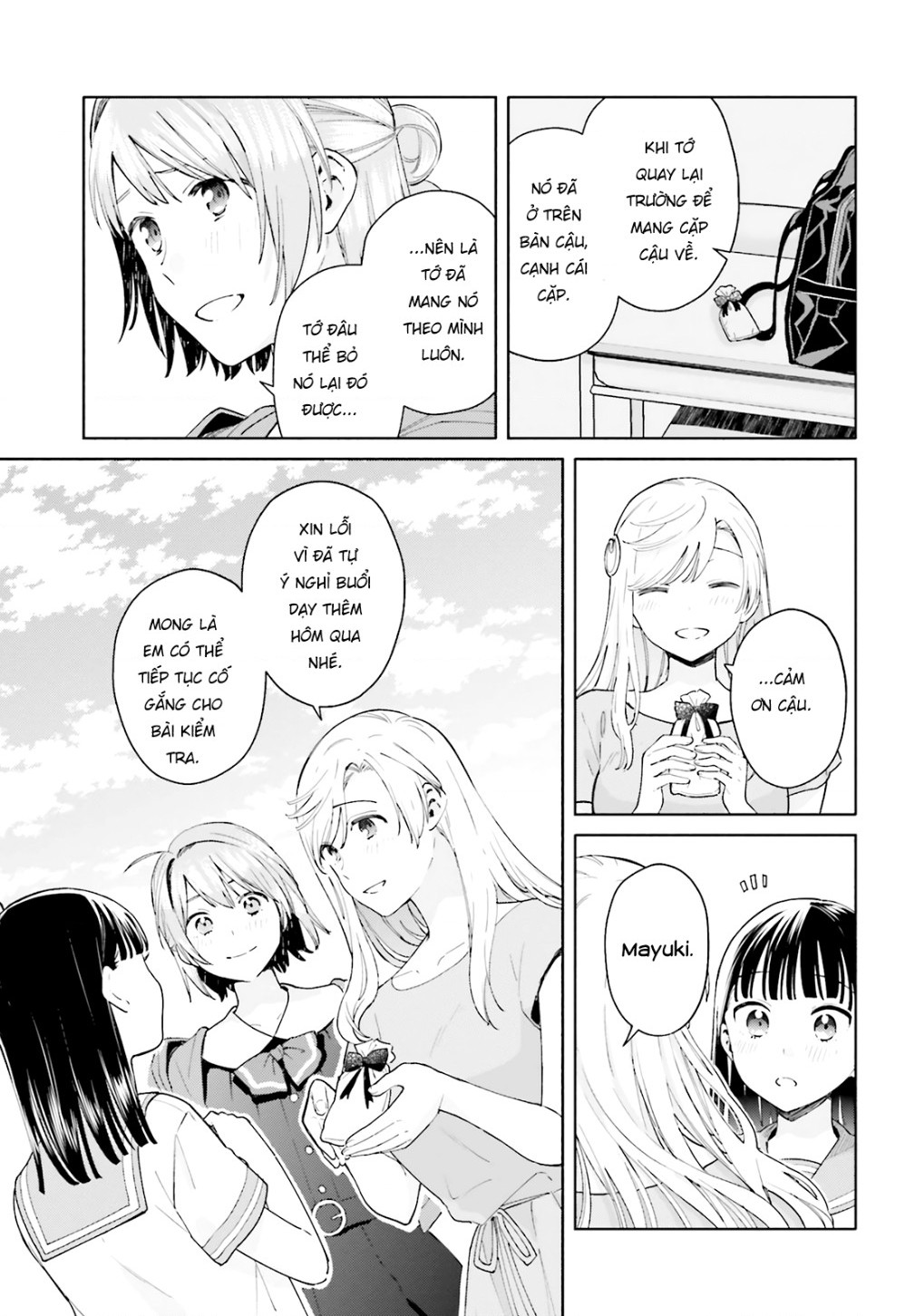 đọc truyện Lời Giới Thiệu Ngọt Ngào Về 1 Tình Yêu Tam Giác ( Để Có Thể Vượt Qua Bài Kiểm Tra! ) Chương 12 ảnh 31 tại Thiên Thai Truyện