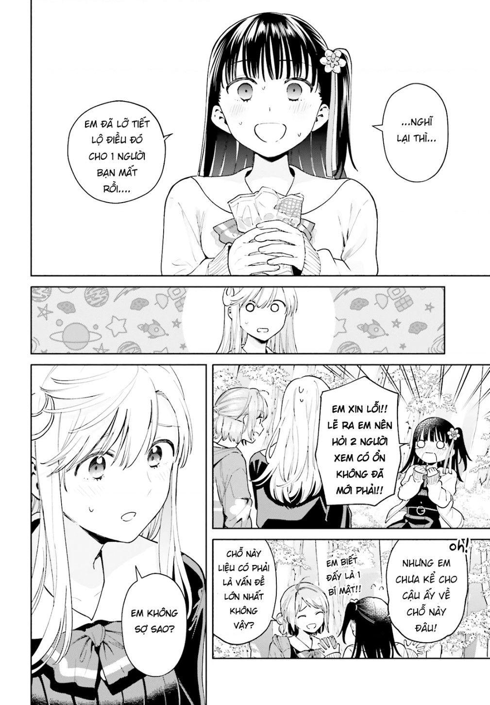 đọc truyện Lời Giới Thiệu Ngọt Ngào Về 1 Tình Yêu Tam Giác ( Để Có Thể Vượt Qua Bài Kiểm Tra! ) Chương 13 ảnh 18 tại Thiên Thai Truyện