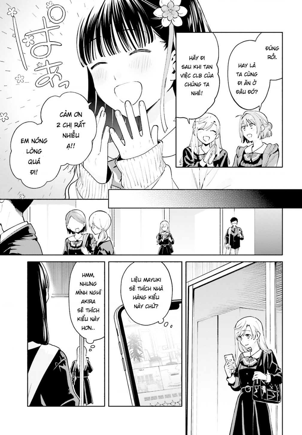 đọc truyện Lời Giới Thiệu Ngọt Ngào Về 1 Tình Yêu Tam Giác ( Để Có Thể Vượt Qua Bài Kiểm Tra! ) Chương 13 ảnh 21 tại Thiên Thai Truyện